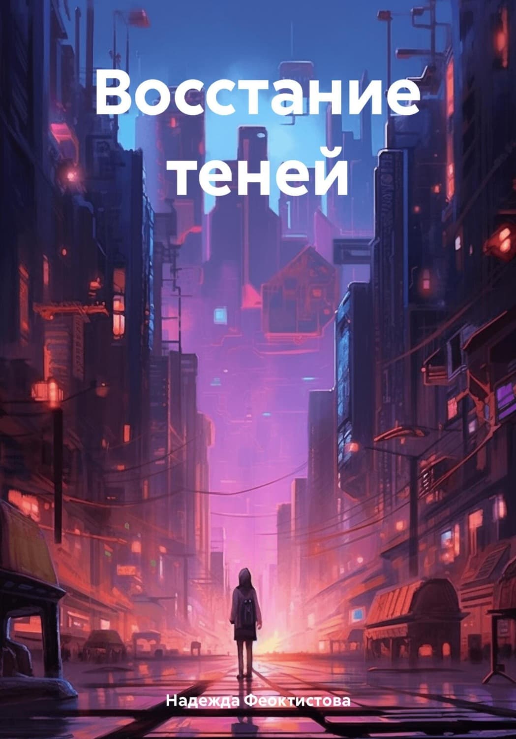 Обложка книги «Восстание теней» — Н. Ю. Феоктистова