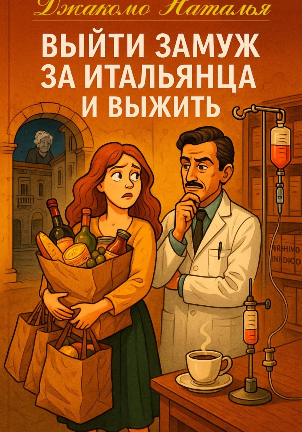 Обложка книги «Выйти замуж за итальянца и выжить» — Наталья Медведева