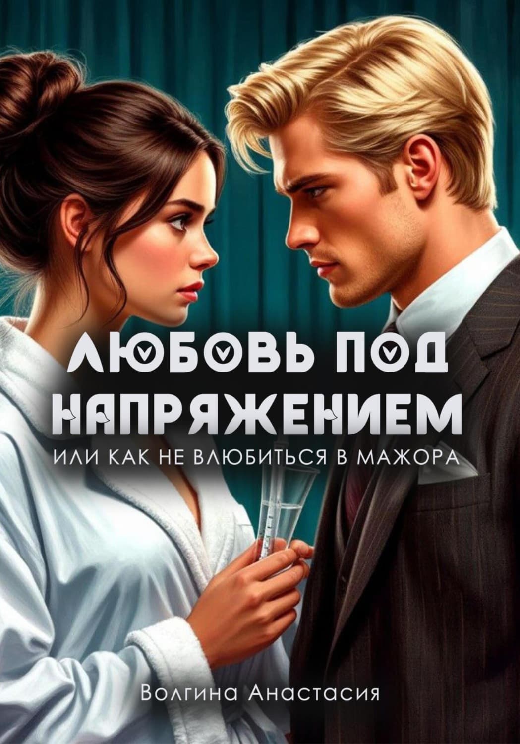 Обложка книги «Любовь под напряжением или как не влюбиться в мажора» — Алена Волгина