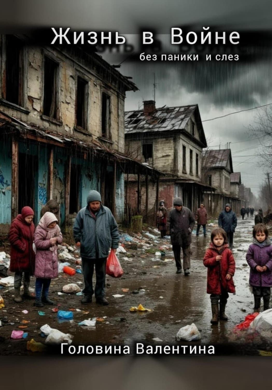 Обложка книги «Жизнь в Войне ( без паники и слез)» — Виктория Головина