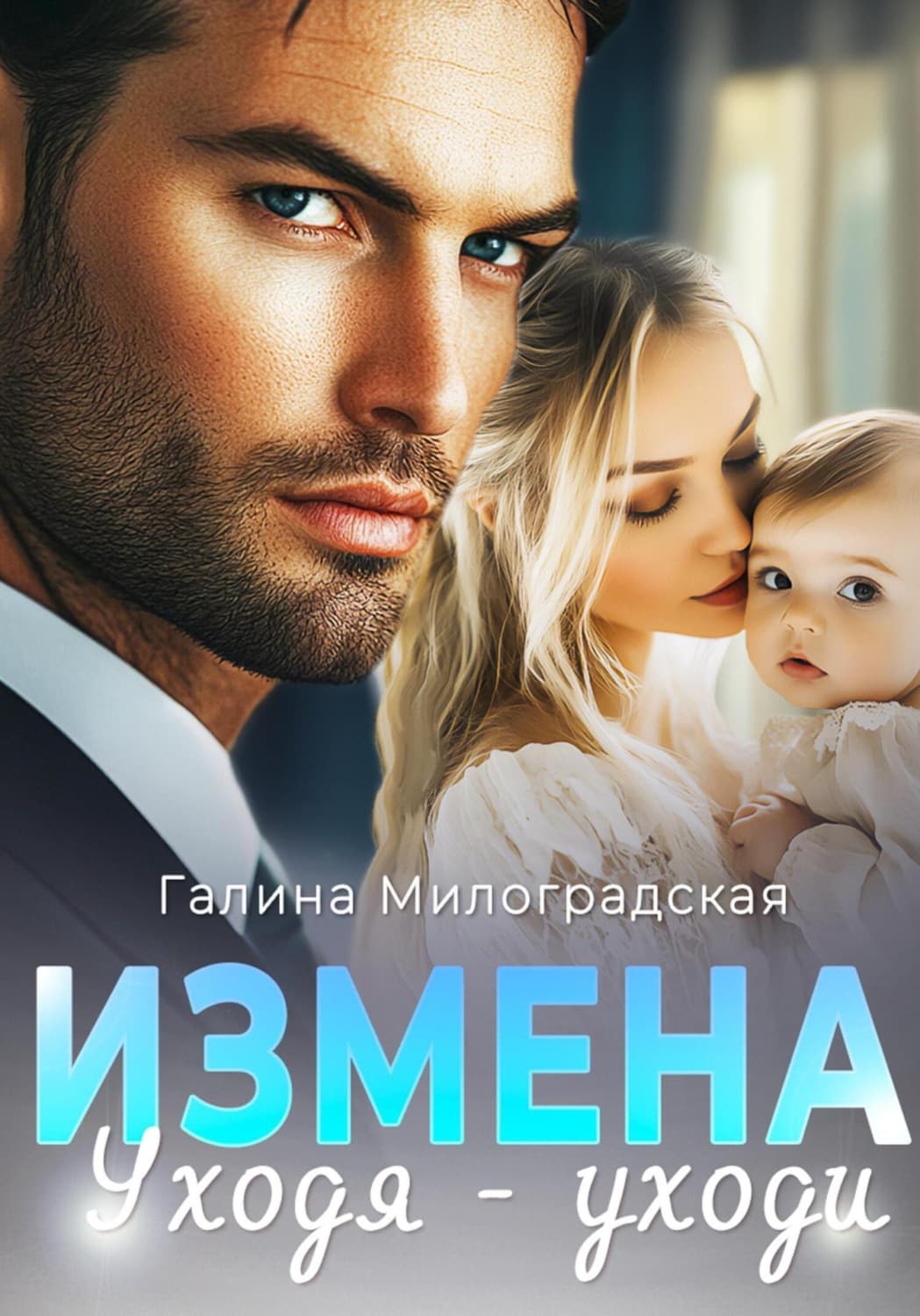 Обложка книги «Измена. Уходя – уходи» — Галина Милоградская