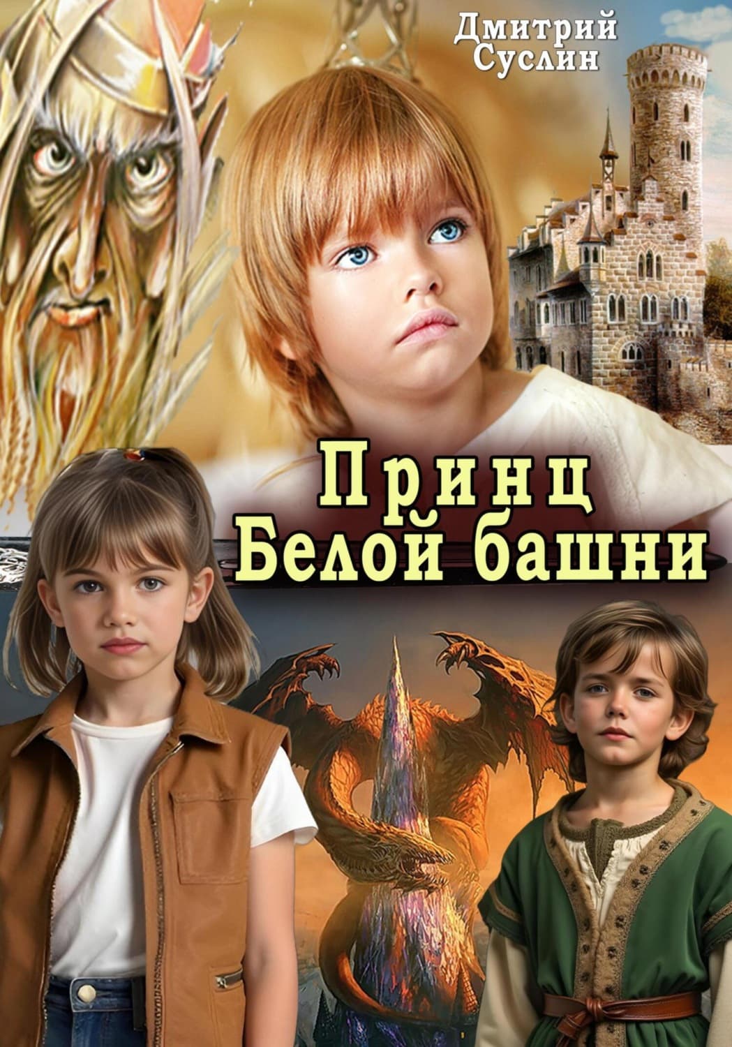 Обложка книги «Принц Белой башни. Роман. Авторская версия» — Дмитрий Суслин