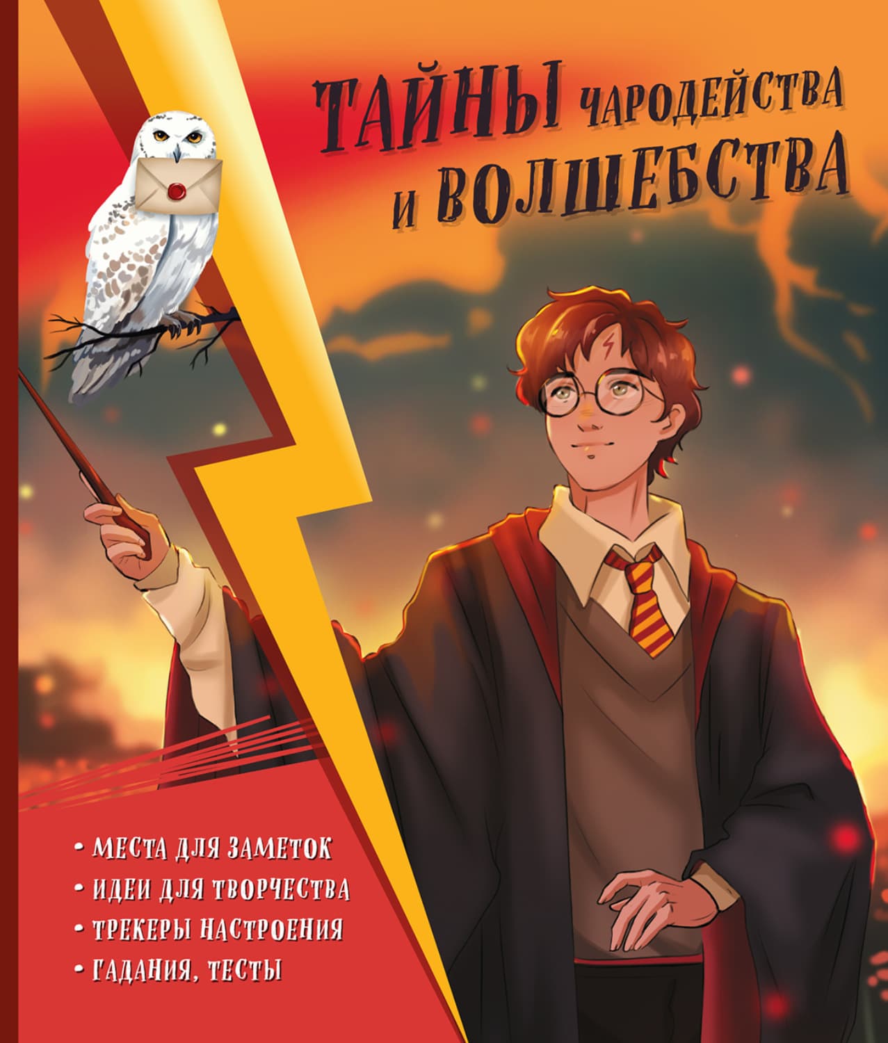 Обложка книги «Тайны чародейства и волшебства. Книга творчества и вдохновения (Гарри)» — Автор неизвестен
