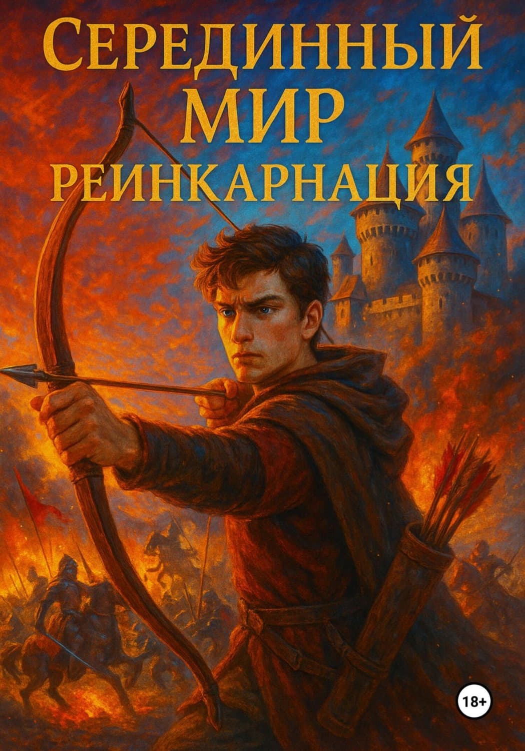 Обложка книги «Серединный мир: Реинкарнация» — Анатолий Пак