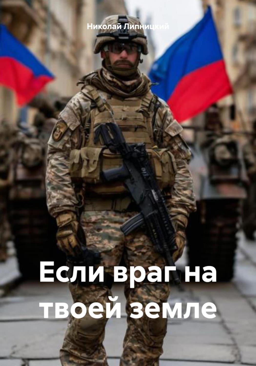 Обложка книги «Если враг на твоей земле» — Николай Липницкий