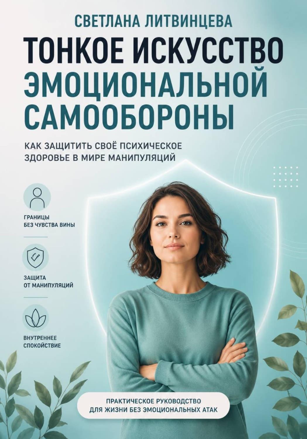 Обложка книги «Тонкое искусство эмоциональной самообороны. Как защитить своё психическое здоровье в мире манипуляций» — Светлана Литвинцева