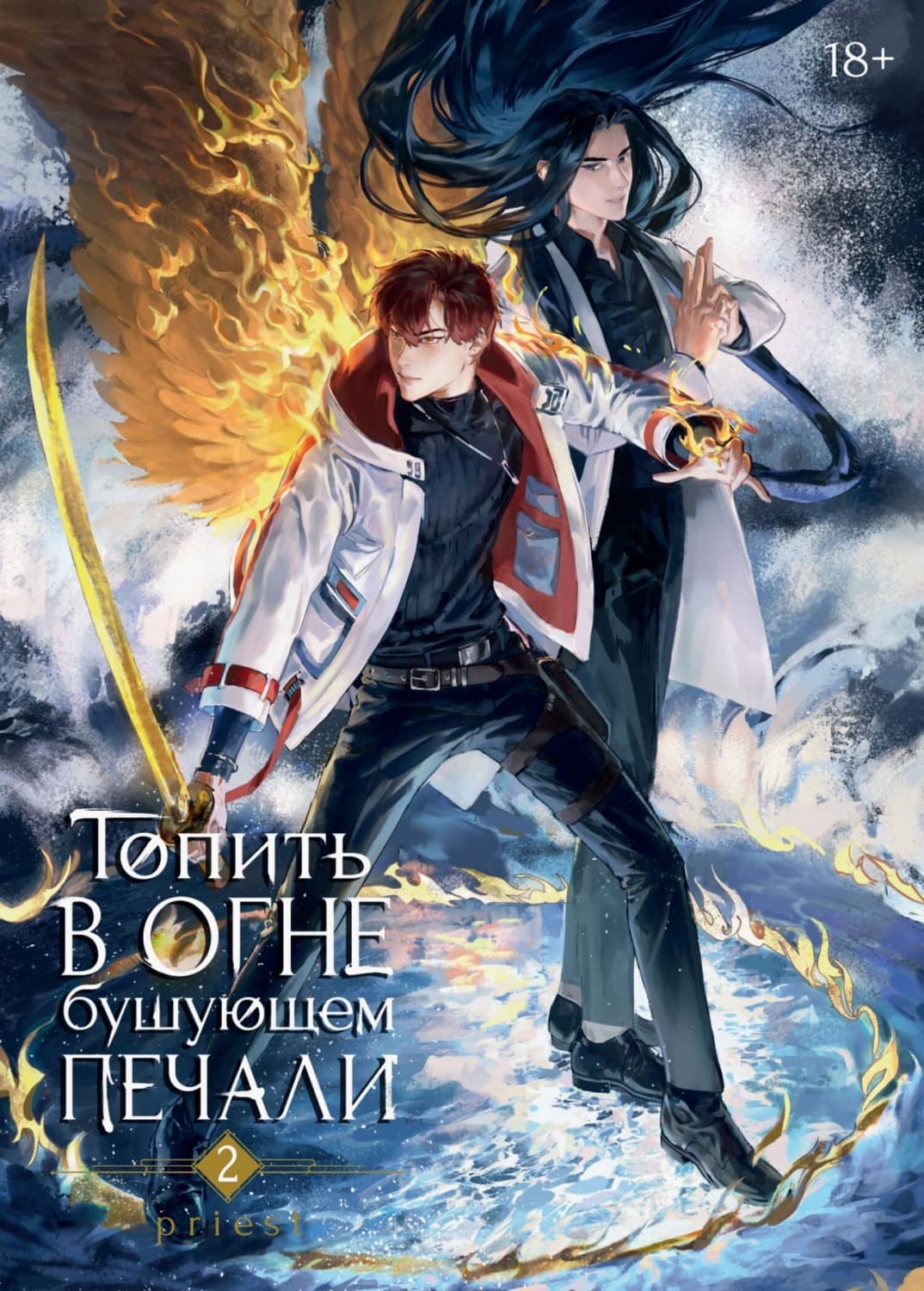 Обложка книги «Топить в огне бушующем печали. Том 2» — Приест