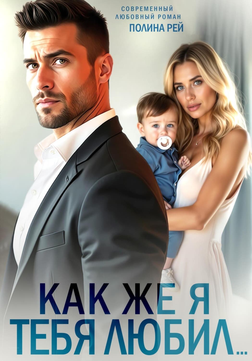 Обложка книги «Как же я тебя любил…» — Рей Полина
