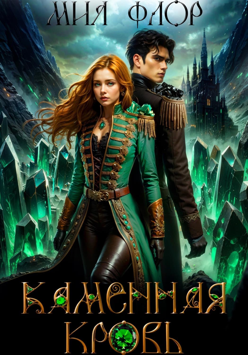 Обложка книги «Каменная кровь» — Мия Флор