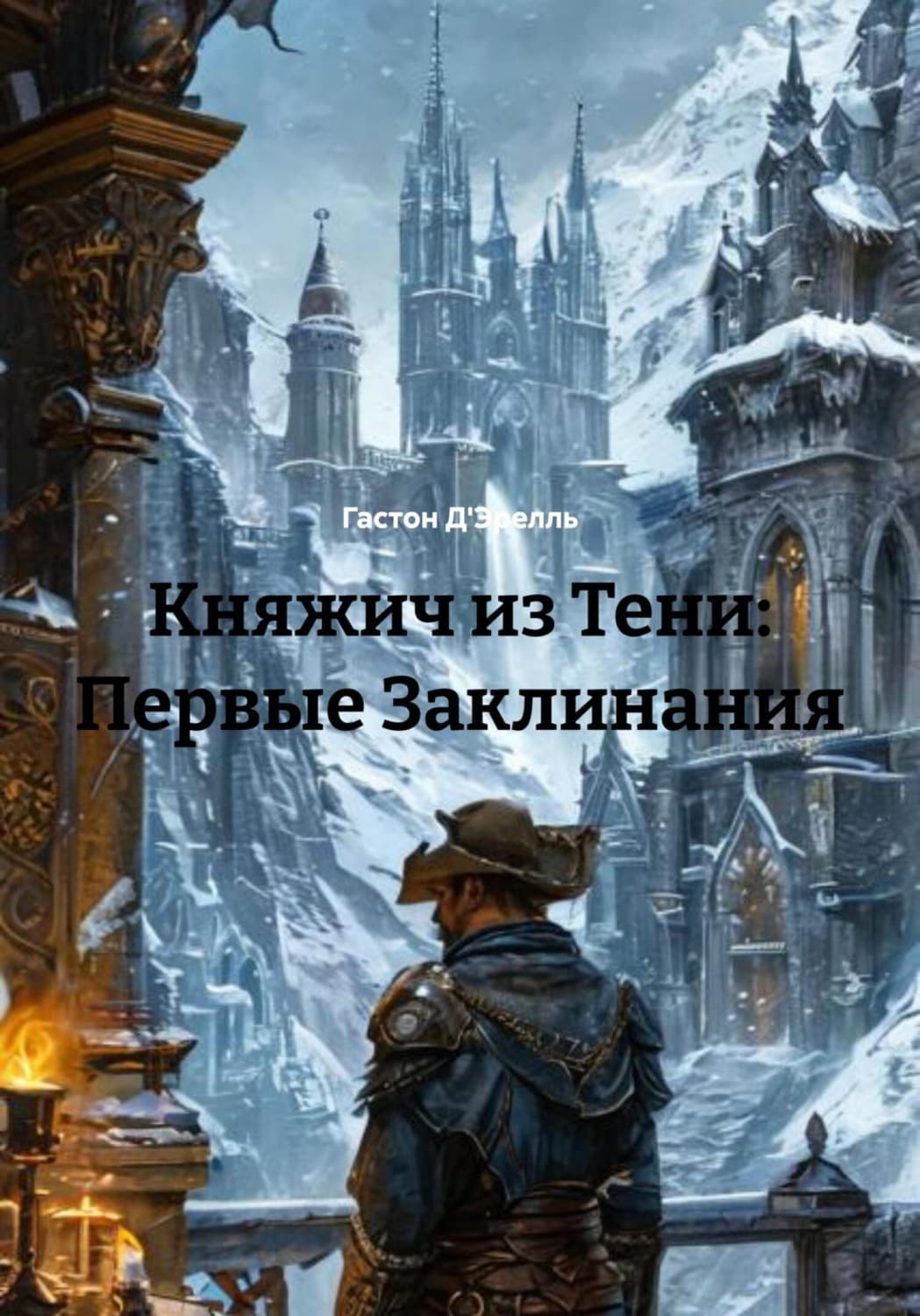 Обложка книги «Княжич из Тени: Первые Заклинания» — Гастон ДЭрелль