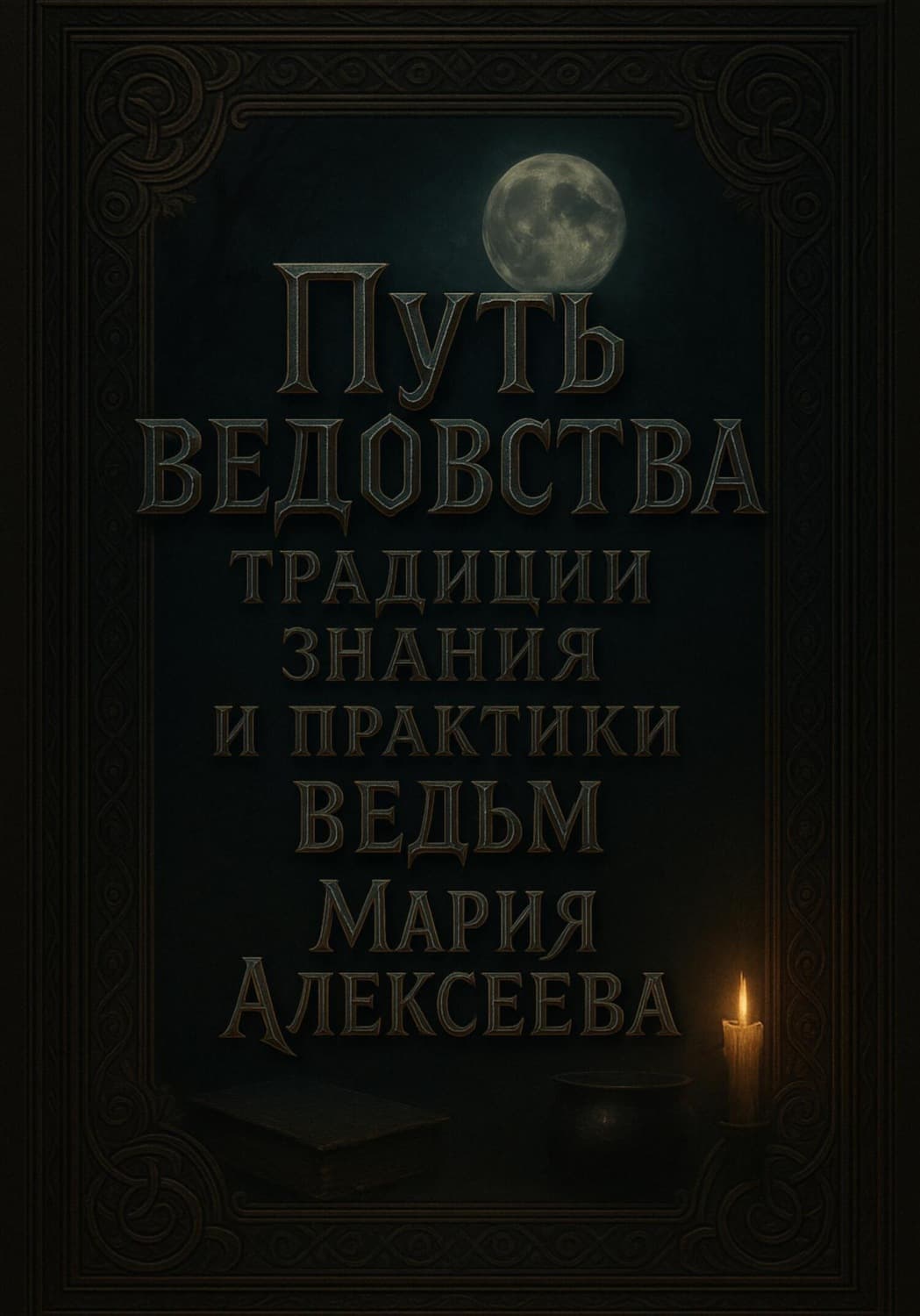 Обложка книги «Путь ведовства: традиции, знания и практики ведьм» — Магда Алексеева