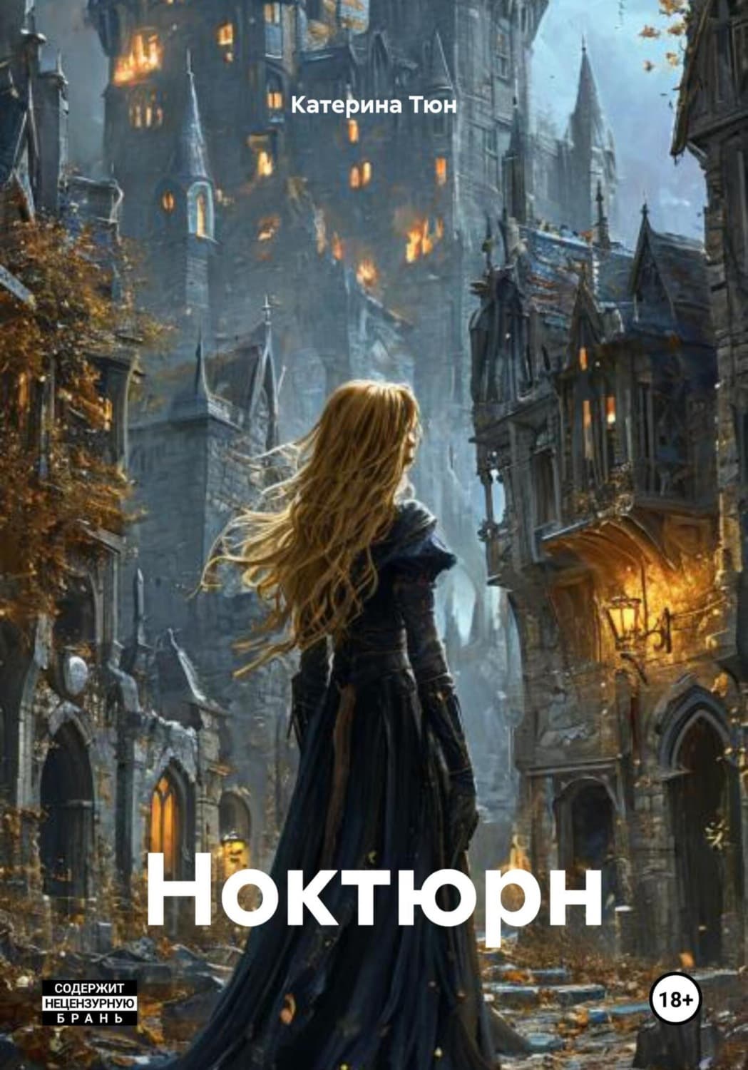 Обложка книги «Ноктюрн» — Темная Катерина