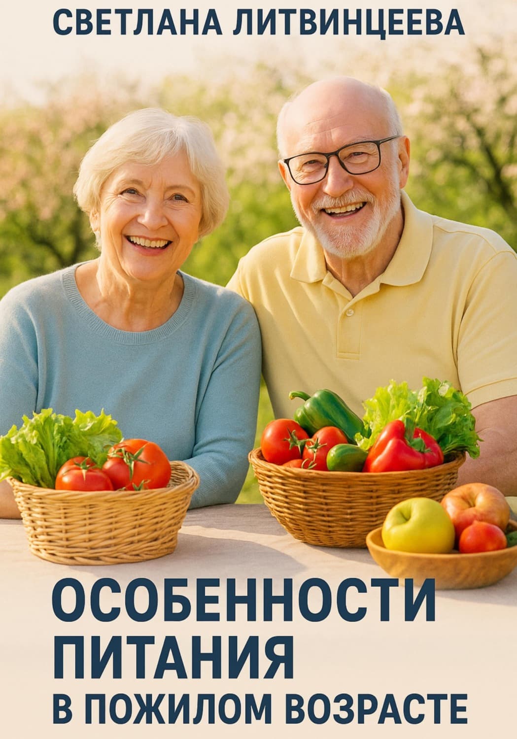 Обложка книги «Особенности питания в пожилом возрасте» — Светлана Литвинцева