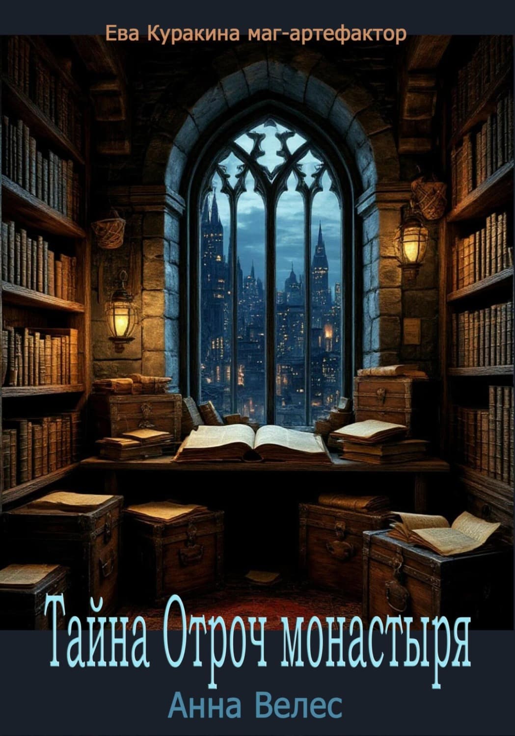 Обложка книги «Тайна Отроч монастыря» — Анна Велес