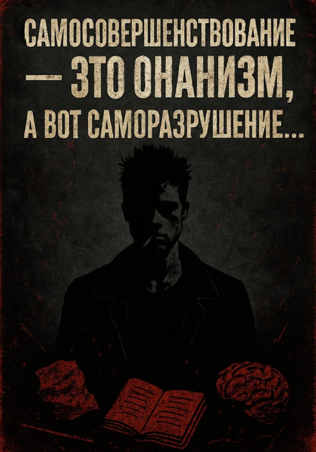 Обложка книги «Самосовершенствование – это онанизм, а вот саморазрушение…» — Андрей Сокол