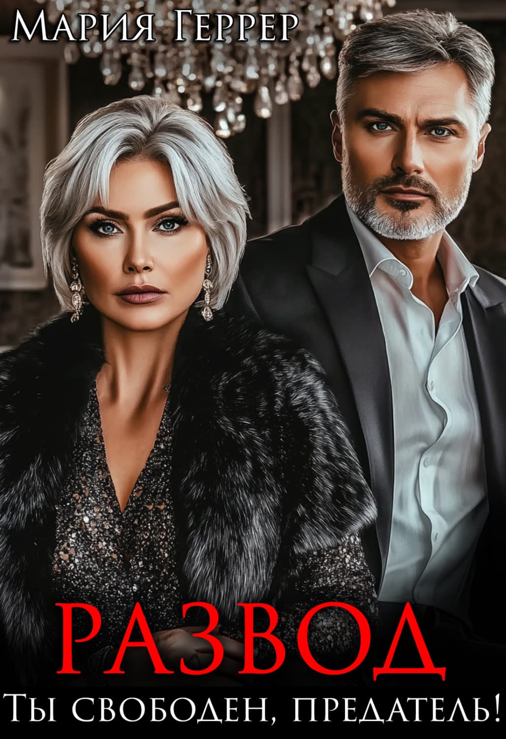 Обложка книги «Развод. Ты свободен, предатель!» — Мария Геррер