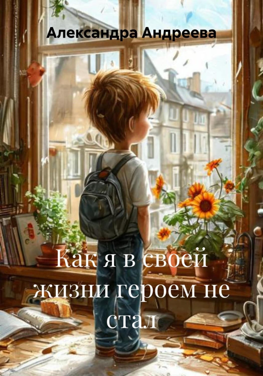Обложка книги «Как я в своей жизни героем не стал» — Агния Андреева