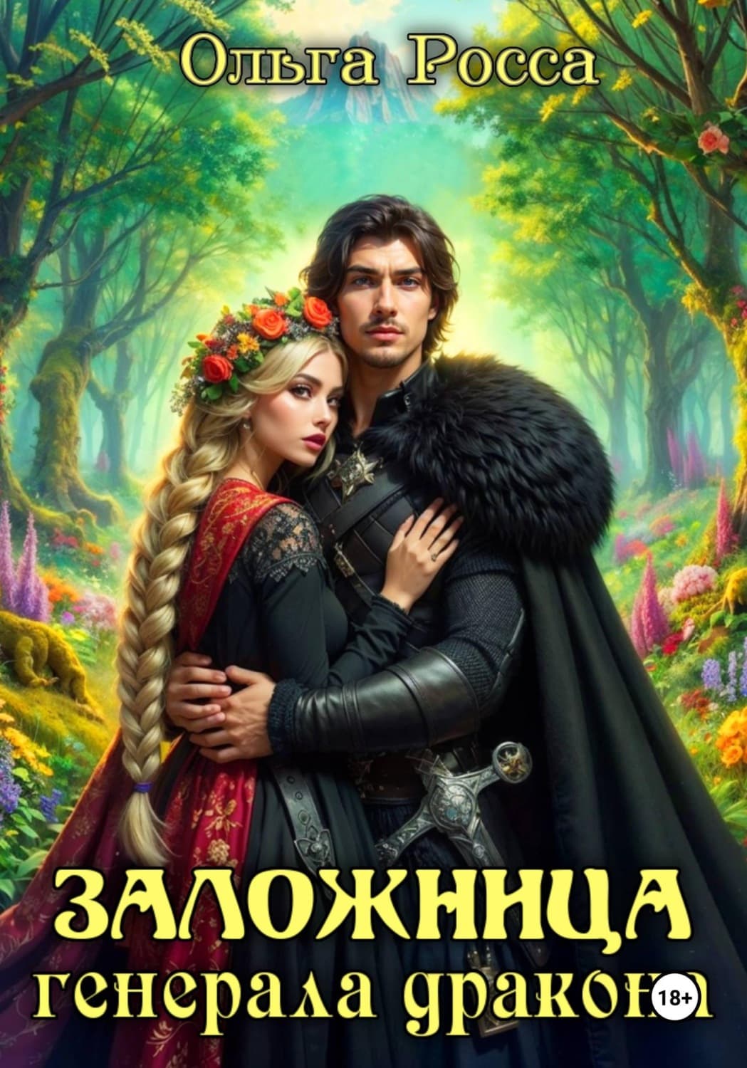 Обложка книги «Заложница генерала дракона» — Ольга Росса