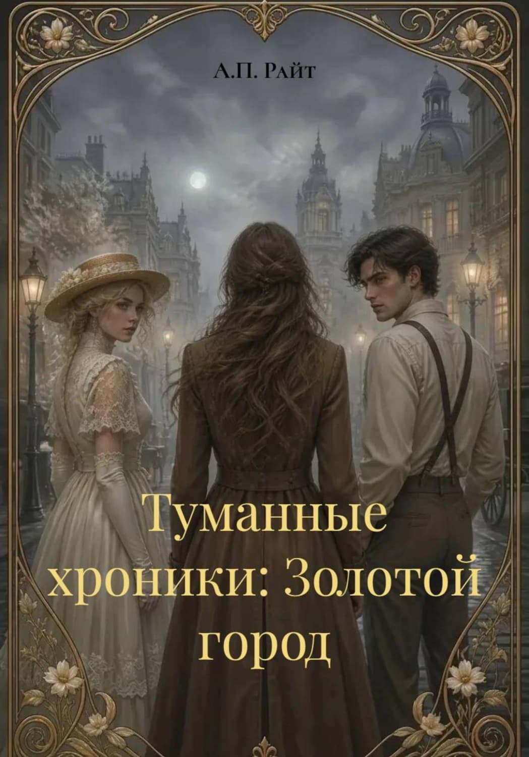 Обложка книги «Туманные хроники: Золотой город» — Анатолий Райт