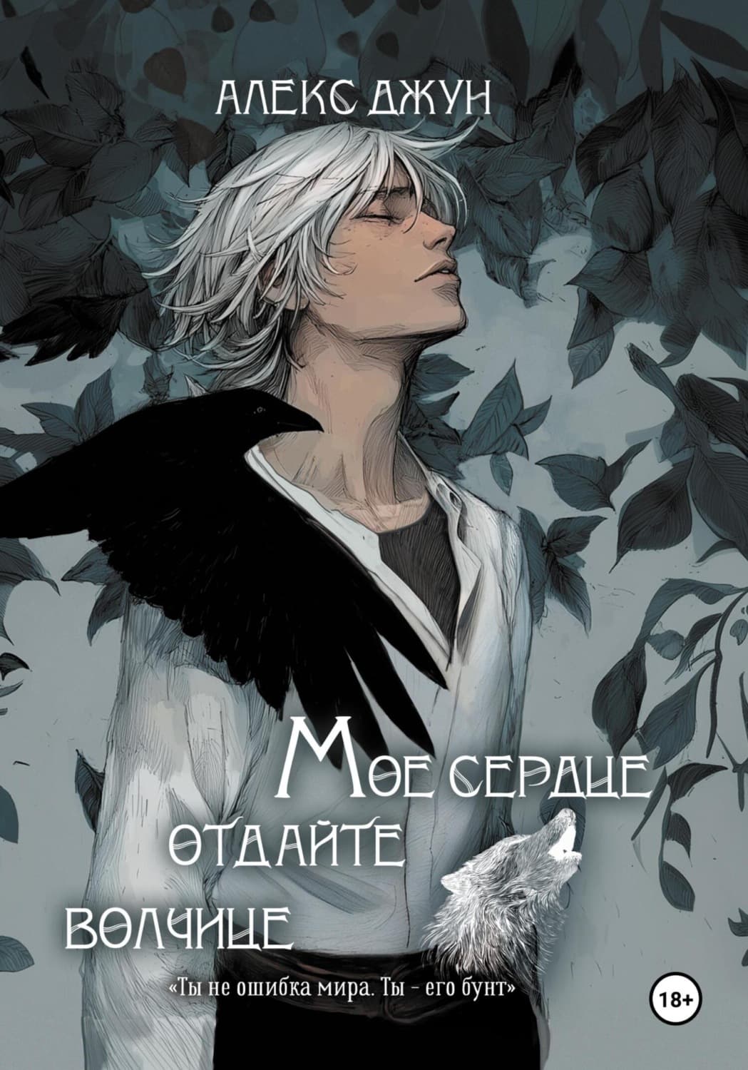Обложка книги «Мое сердце отдайте волчице» — Алекс Джун