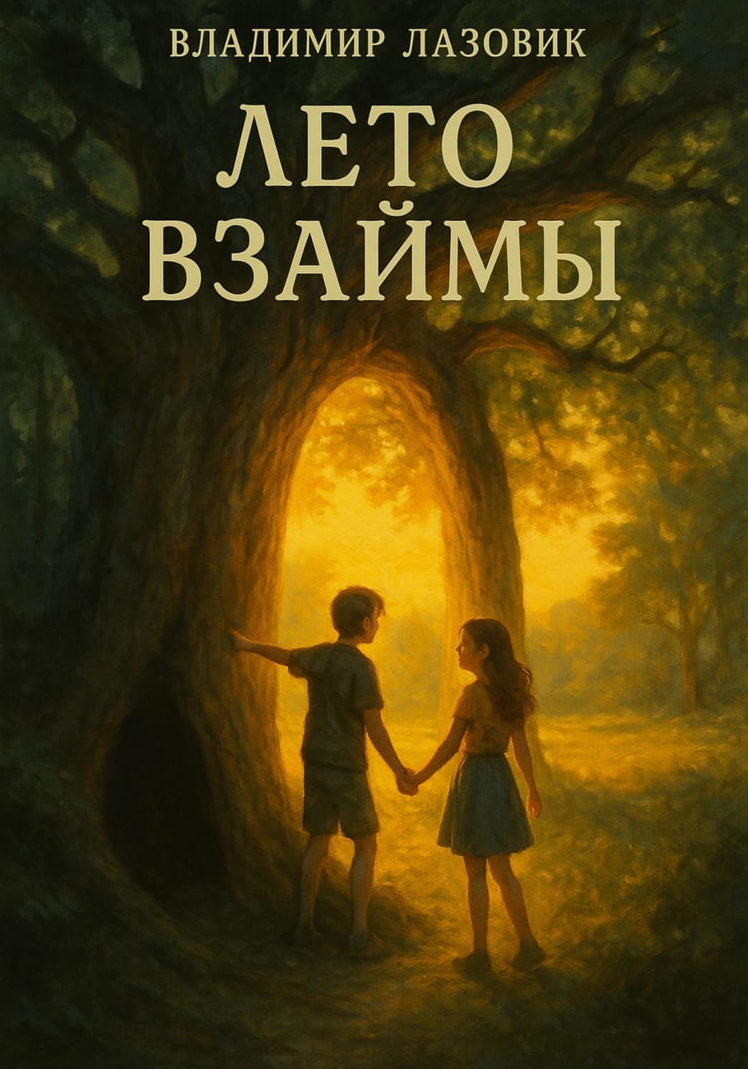 Обложка книги «Лето взаймы» — Владимир Лазовик