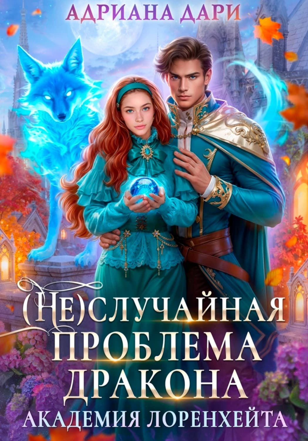 Обложка книги «(Не)случайная проблема дракона. Академия Лоренхейта» — Анна Дари