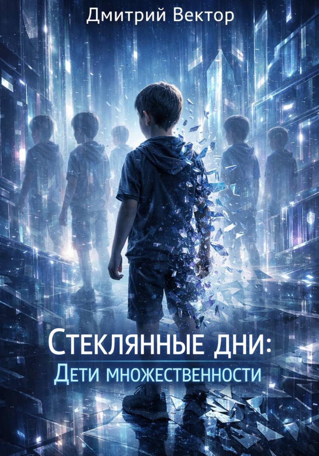 Обложка книги «Стеклянные дни: Дети множественности» — Дмитрий Вектор