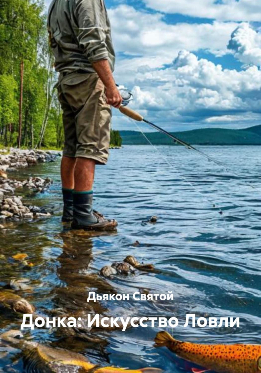 Обложка книги «Донка: Искусство Ловли» — Дьякон Джон Святой