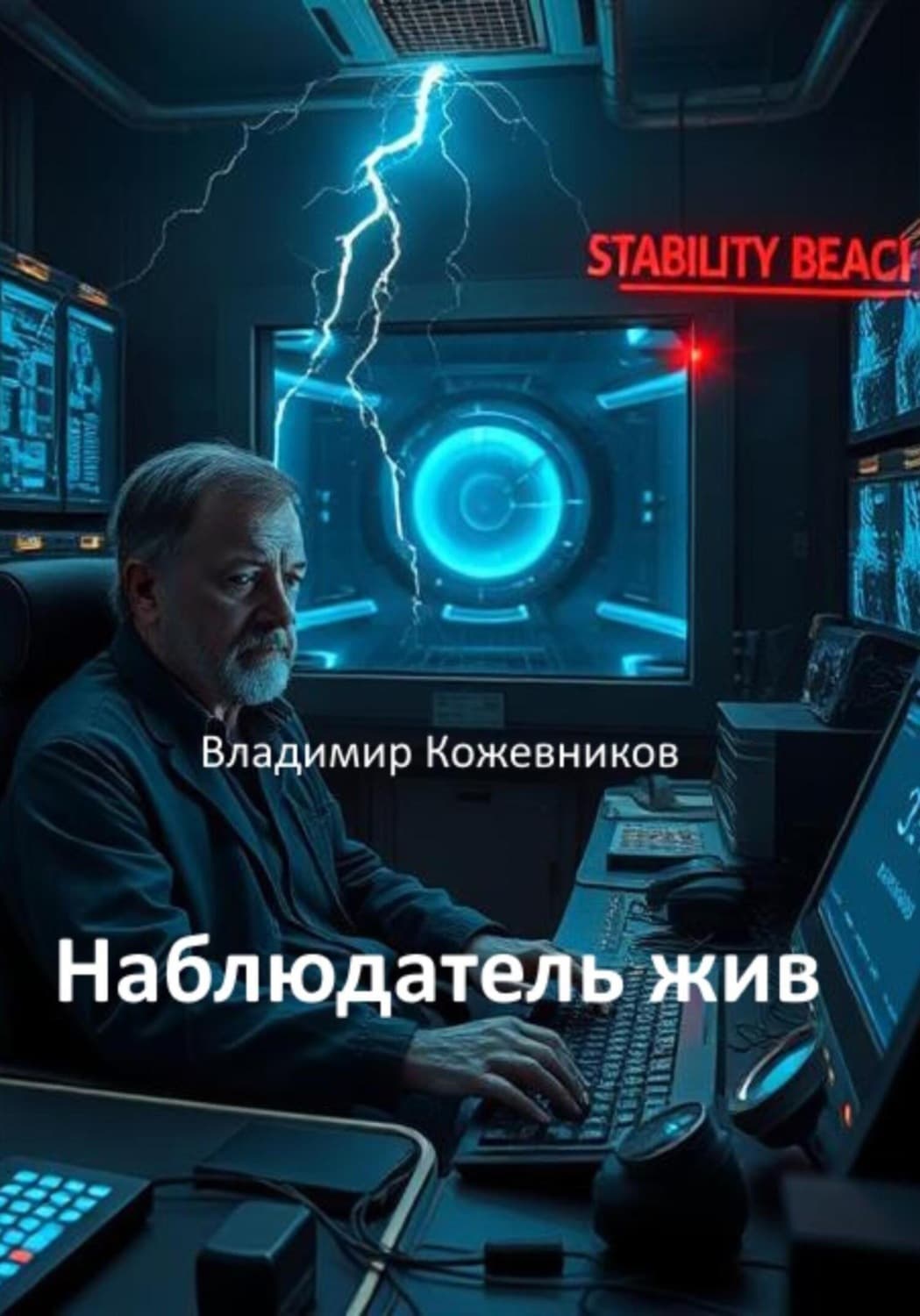Обложка книги «Наблюдатель жив» — Вячеслав Кожевников