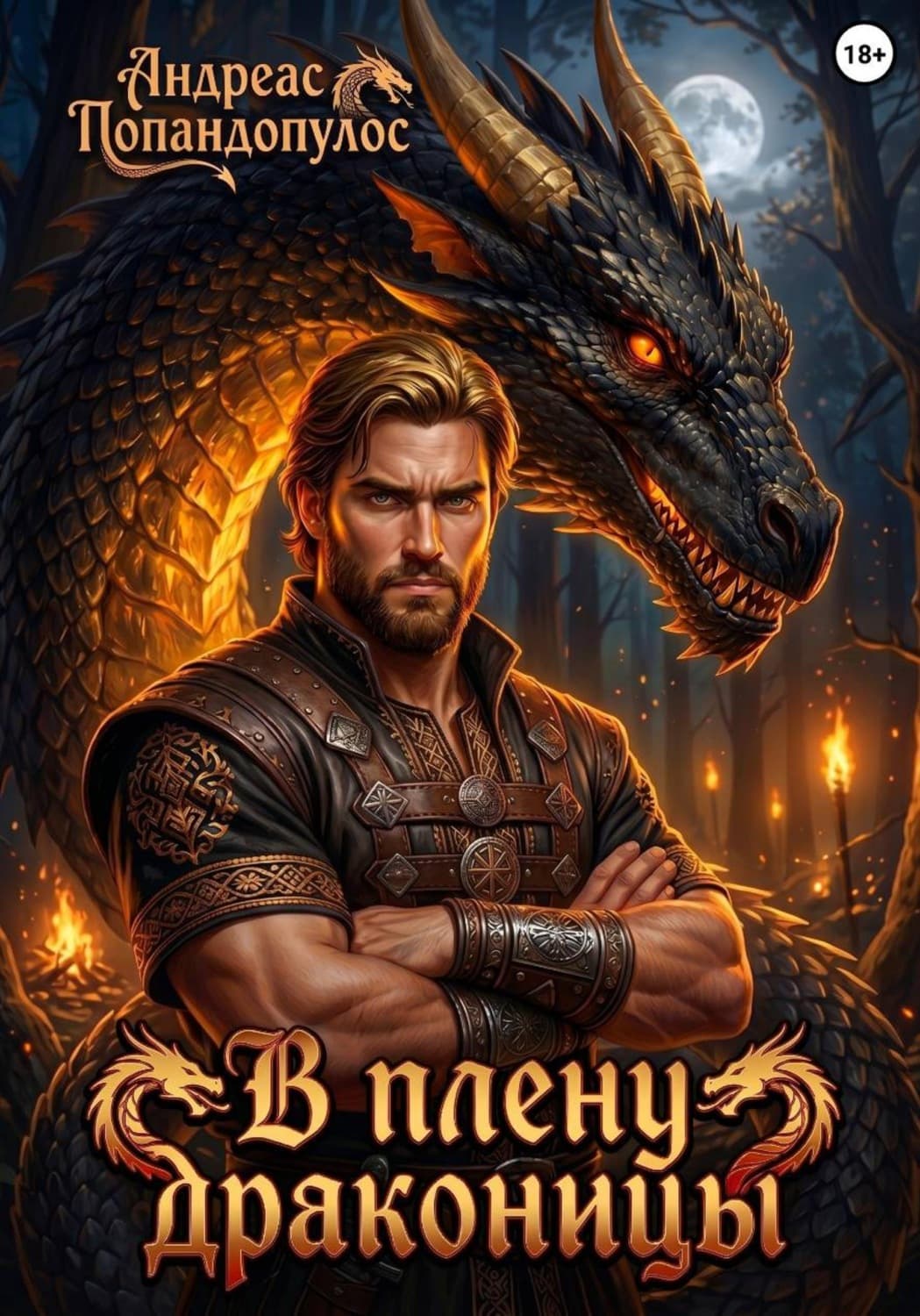 Обложка книги «В плену драконицы» — Андреас Попандопулос