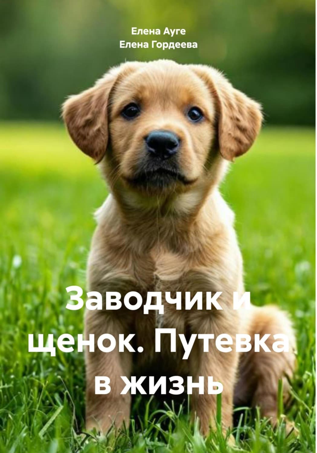 Обложка книги «Заводчик и щенок. Путевка в жизнь» — Елена Гордеева