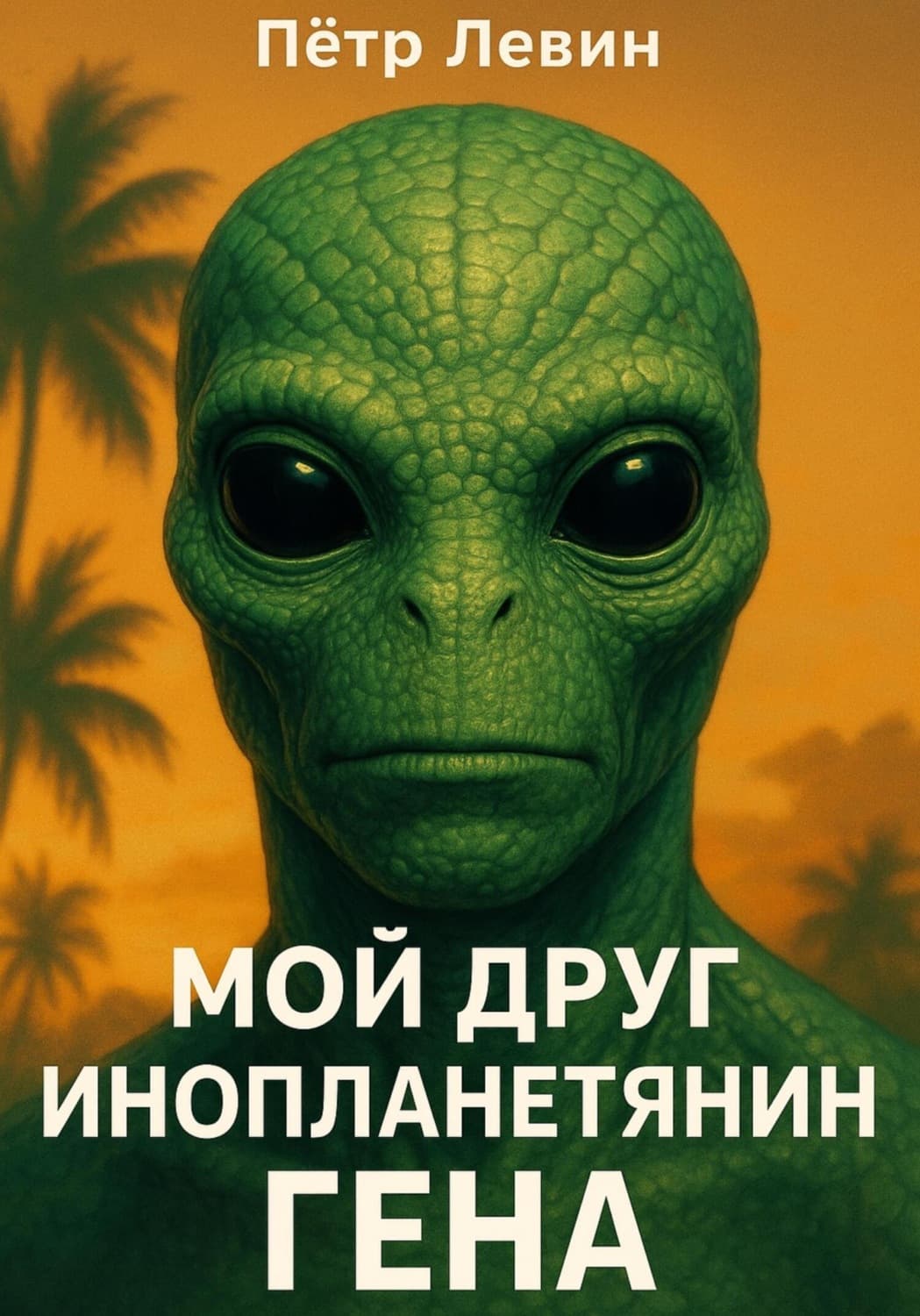 Обложка книги «Мой друг инопланетянин Гена» — Петр Левин