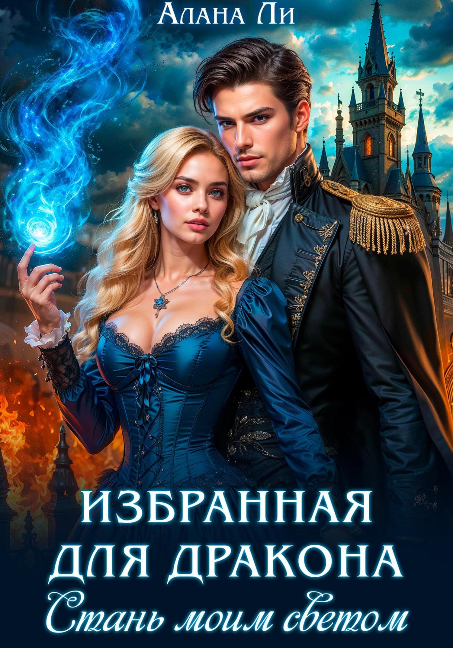 Обложка книги «Избранная для дракона. Стань моим светом» — Амгалан Ли