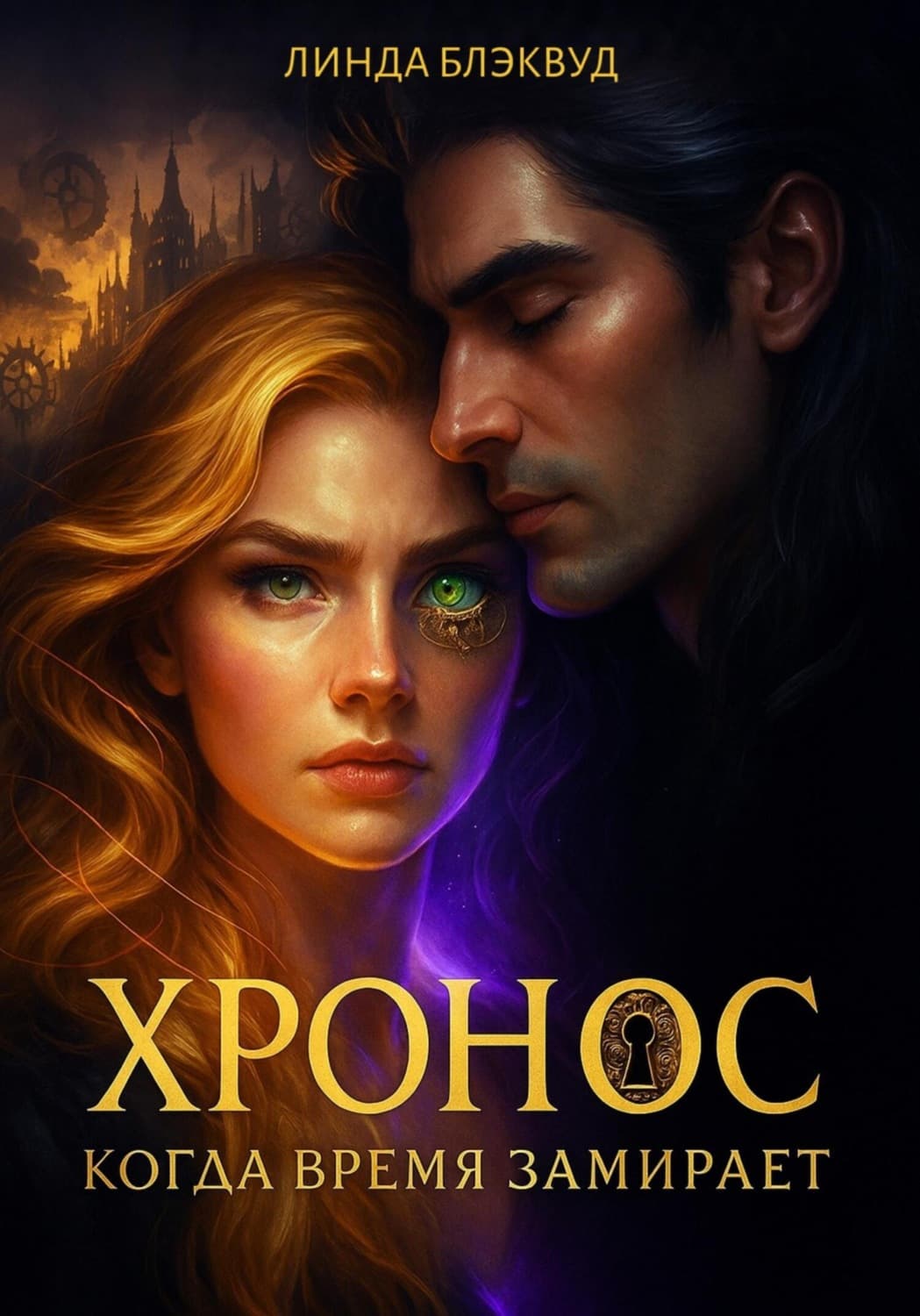 Обложка книги «Хронос. Когда время замирает» — Лорен Блэквуд