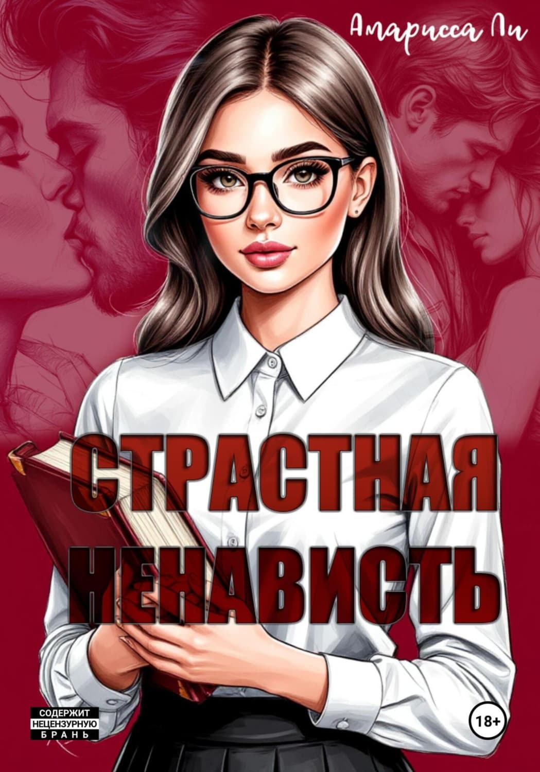 Обложка книги «Страстная ненависть» — Амгалан Ли
