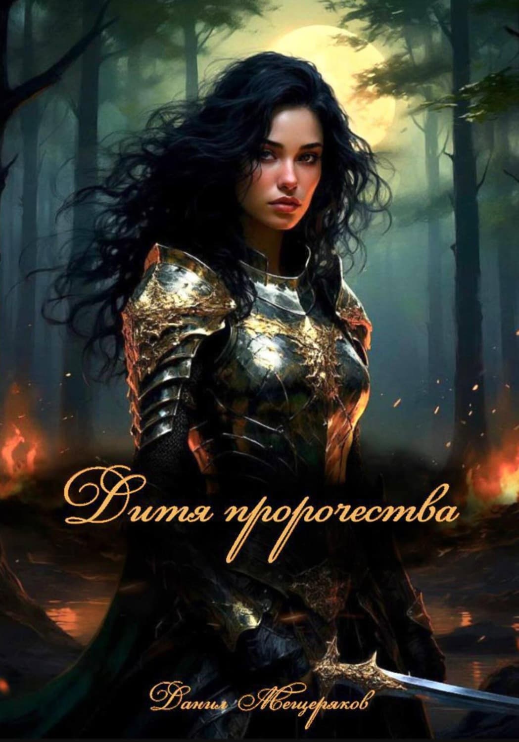 Обложка книги «Дитя пророчества» — Денис Мещеряков