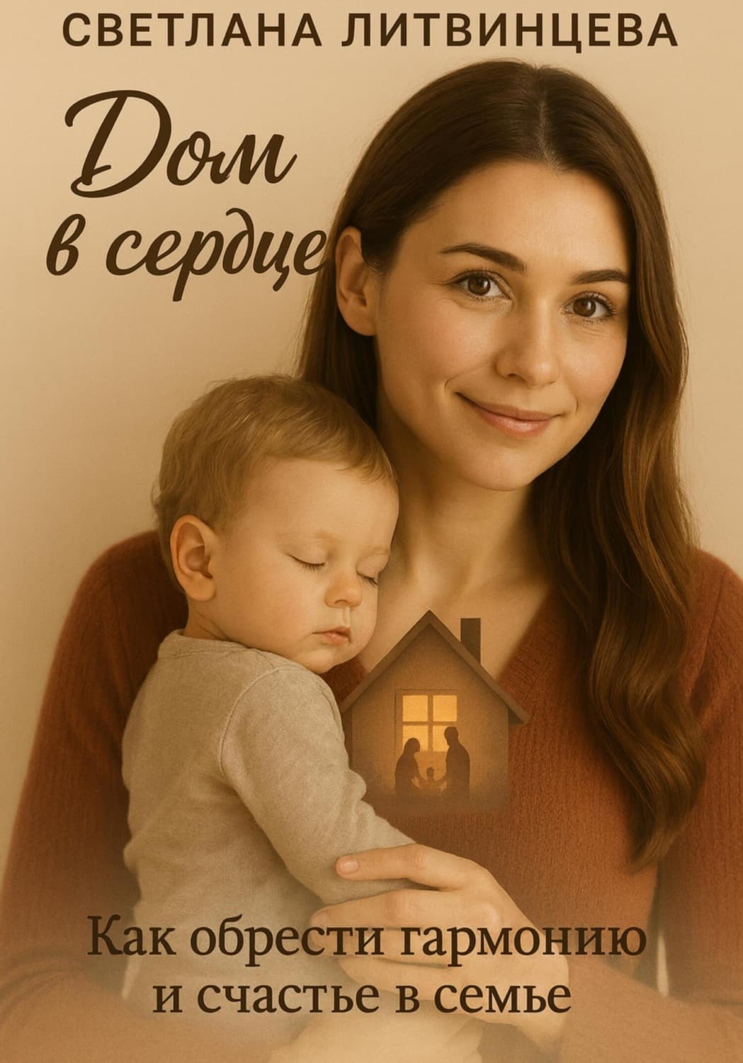Обложка книги «Дом в сердце. Как обрести гармонию и счастье в семье» — Светлана Литвинцева