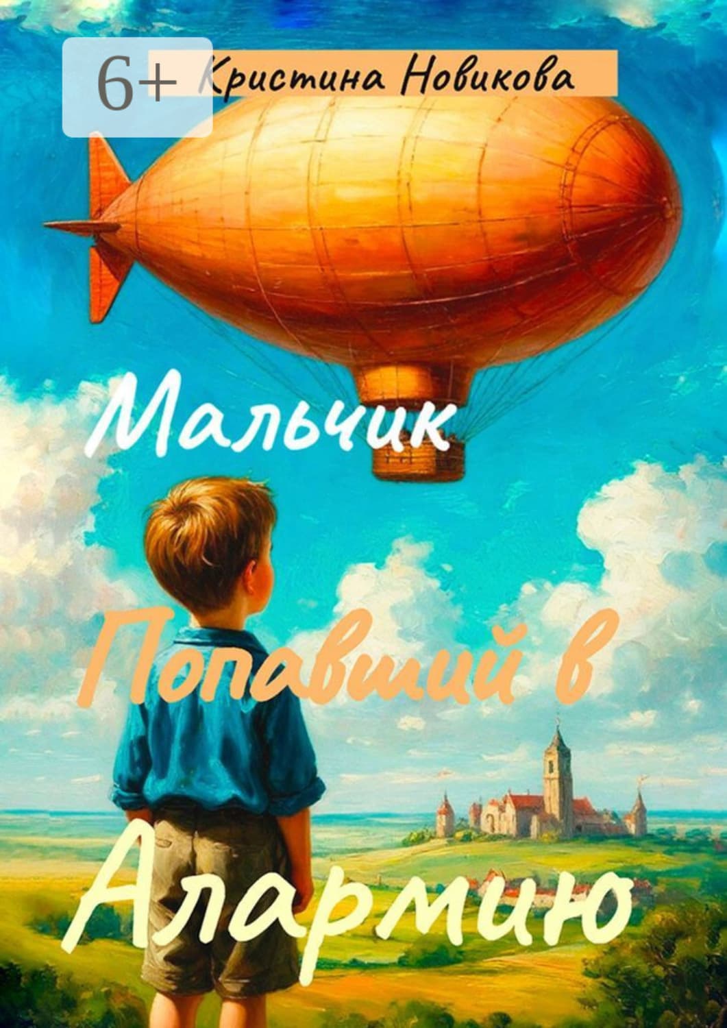 Обложка книги «Мальчик, попавший в Алармию» — Клавдия Новикова