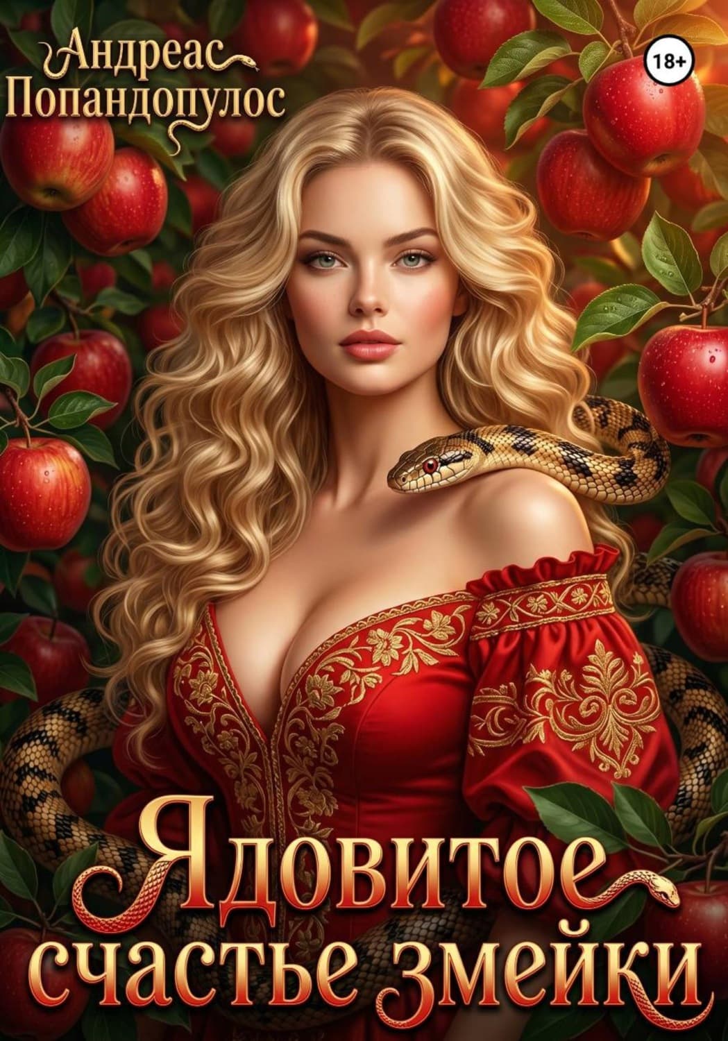Обложка книги «Ядовитое счастье змейки» — Андреас Попандопулос