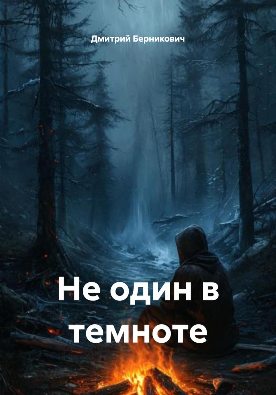 Обложка книги «Не один в темноте» — Дмитрий