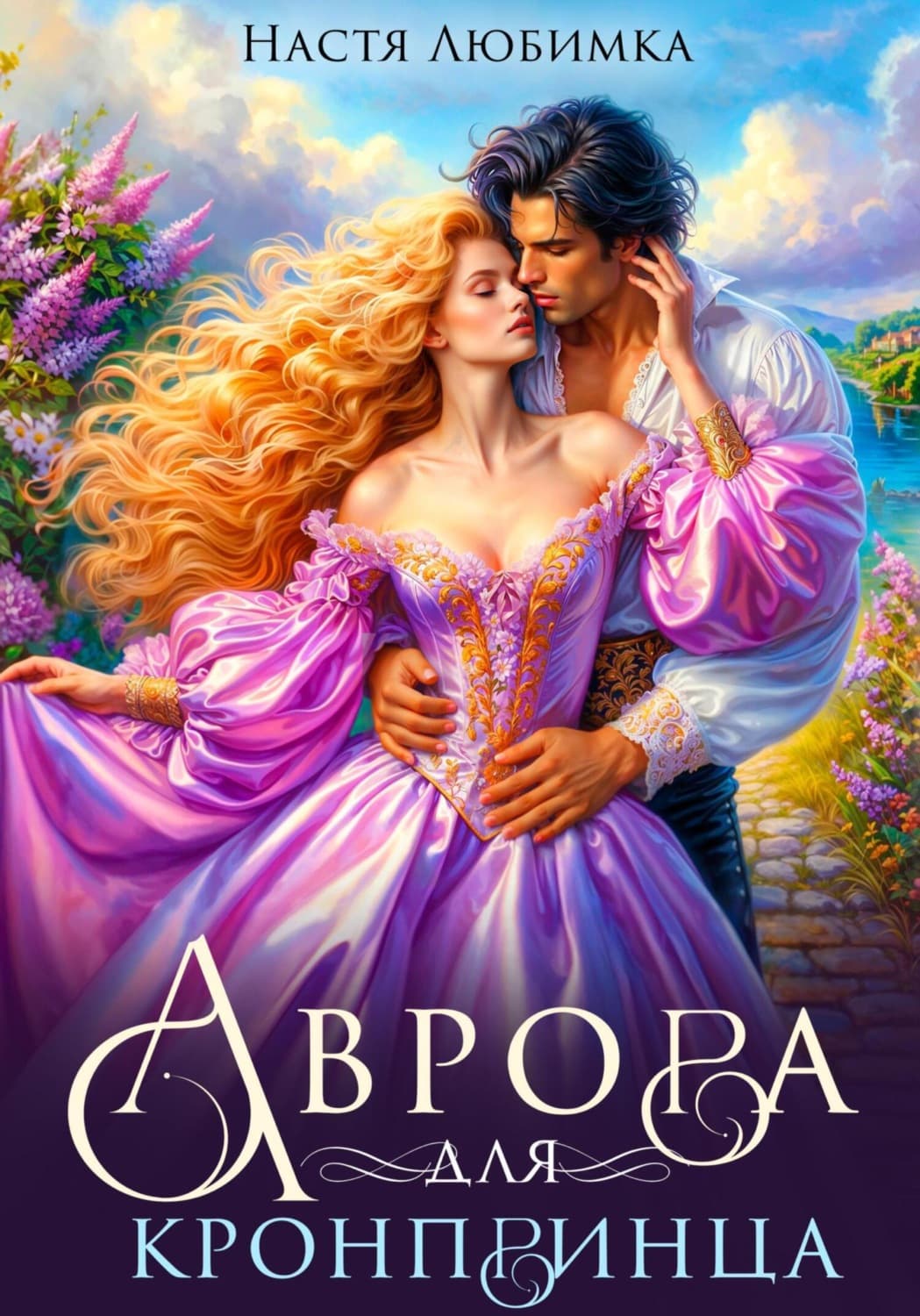Обложка книги «Аврора для кронпринца» — Настя Любимка