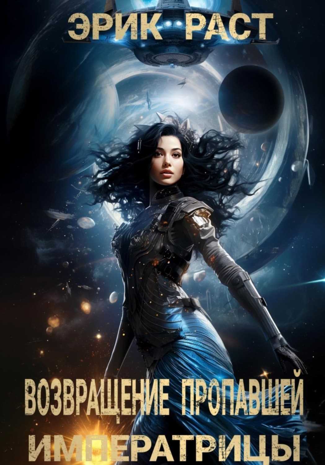 Обложка книги «Возвращение пропавшей императрицы» — Эрик Раст