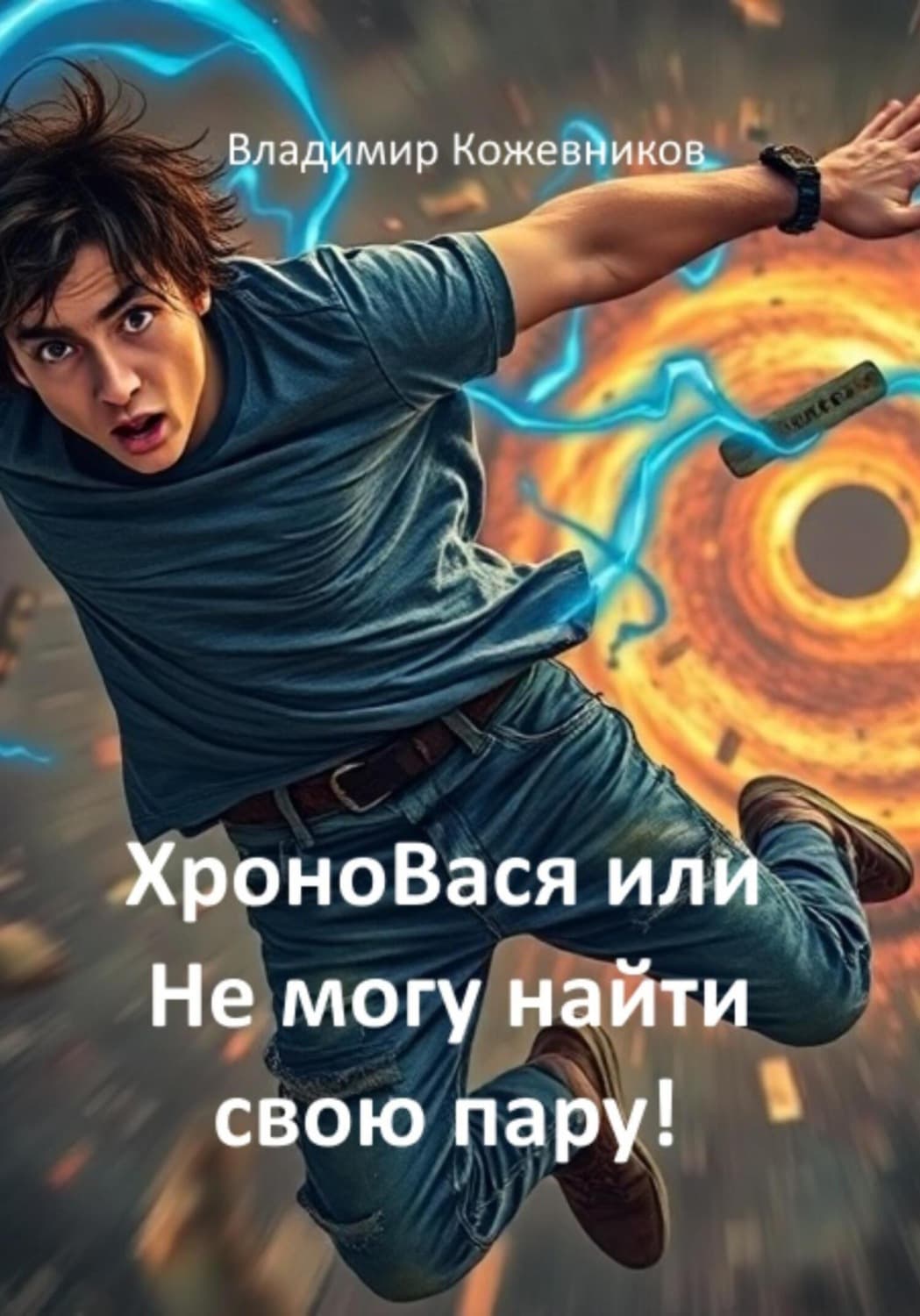 Обложка книги «ХроноВася или Не могу найти свою пару!» — Вячеслав Кожевников