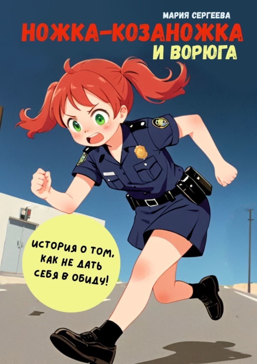 Обложка книги «Ножка-козаножка и Ворюга. История о том, как не дать себя в обиду!» — Мария Сергеева