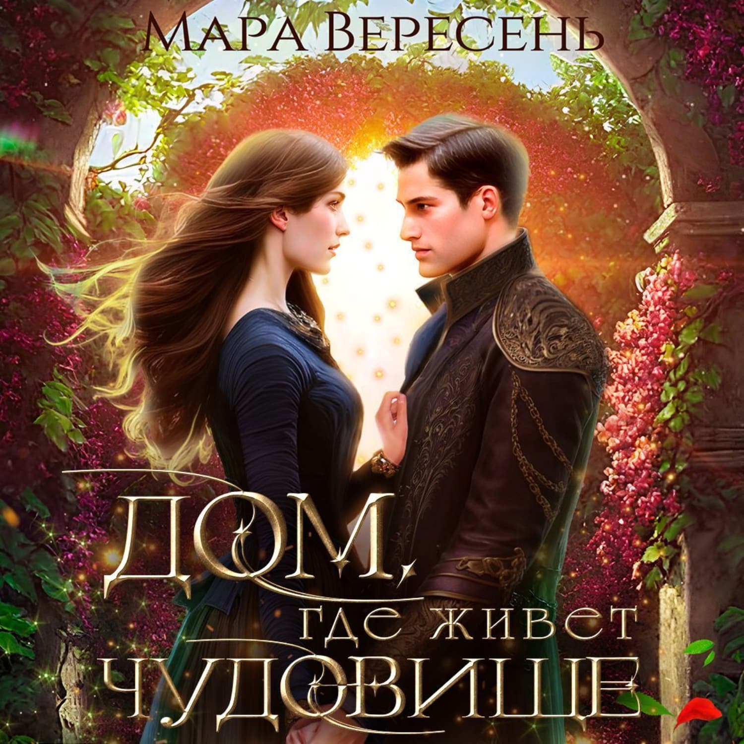 Обложка книги «Дом, где живет чудовище» — Мара Вересень