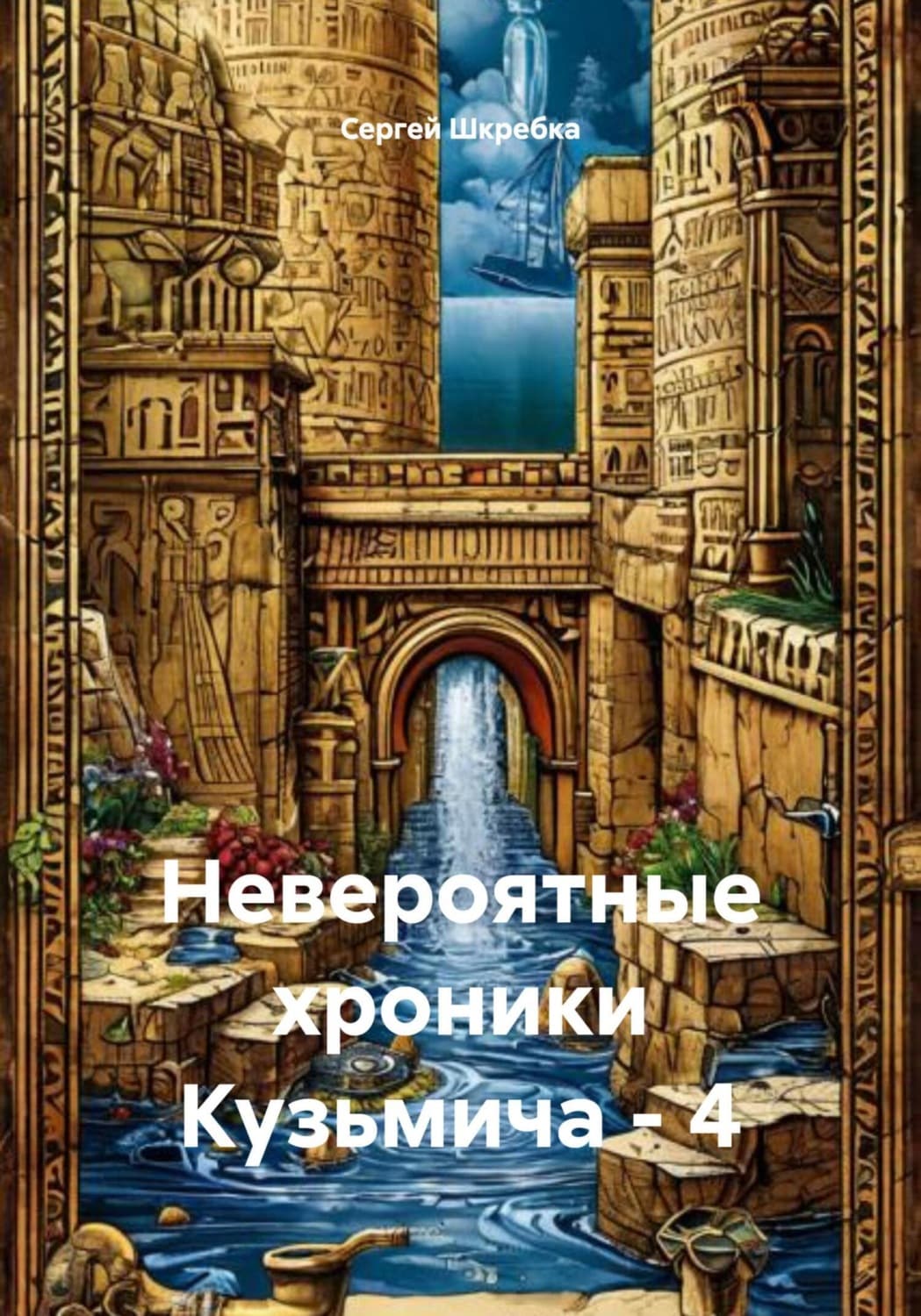 Обложка книги «Невероятные хроники Кузьмича – 4» — Сергей Шкребка