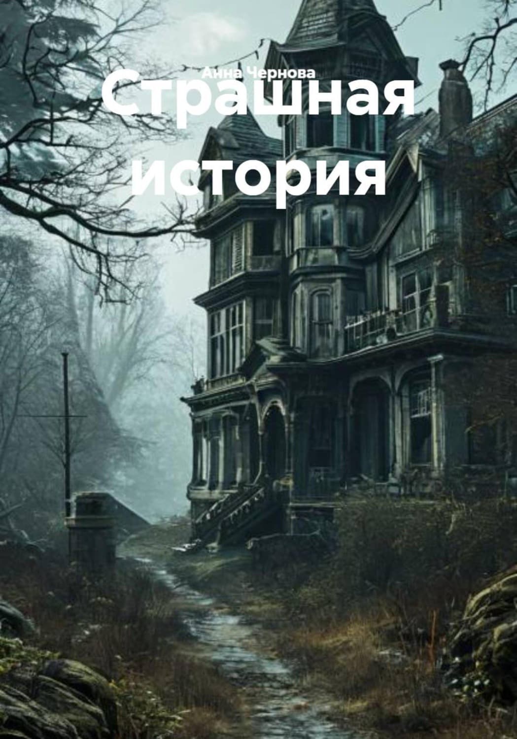 Обложка книги «Страшная история» — Александра Чернова