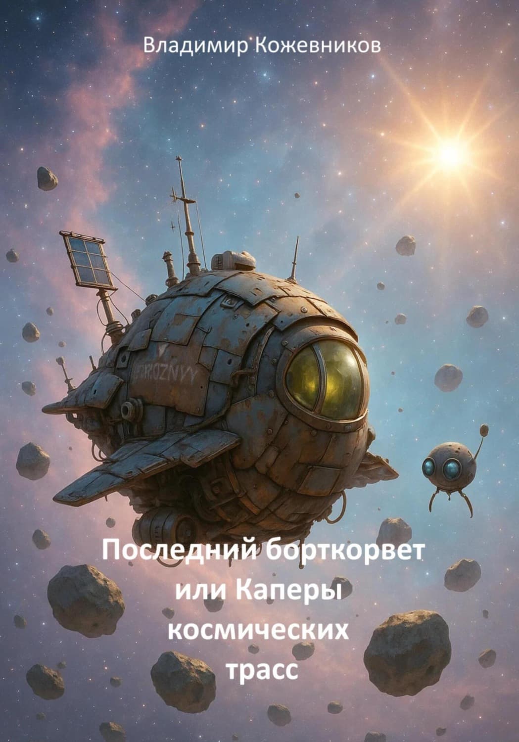 Обложка книги «Последний борткорвет или Каперы космических трасс» — Вячеслав Кожевников