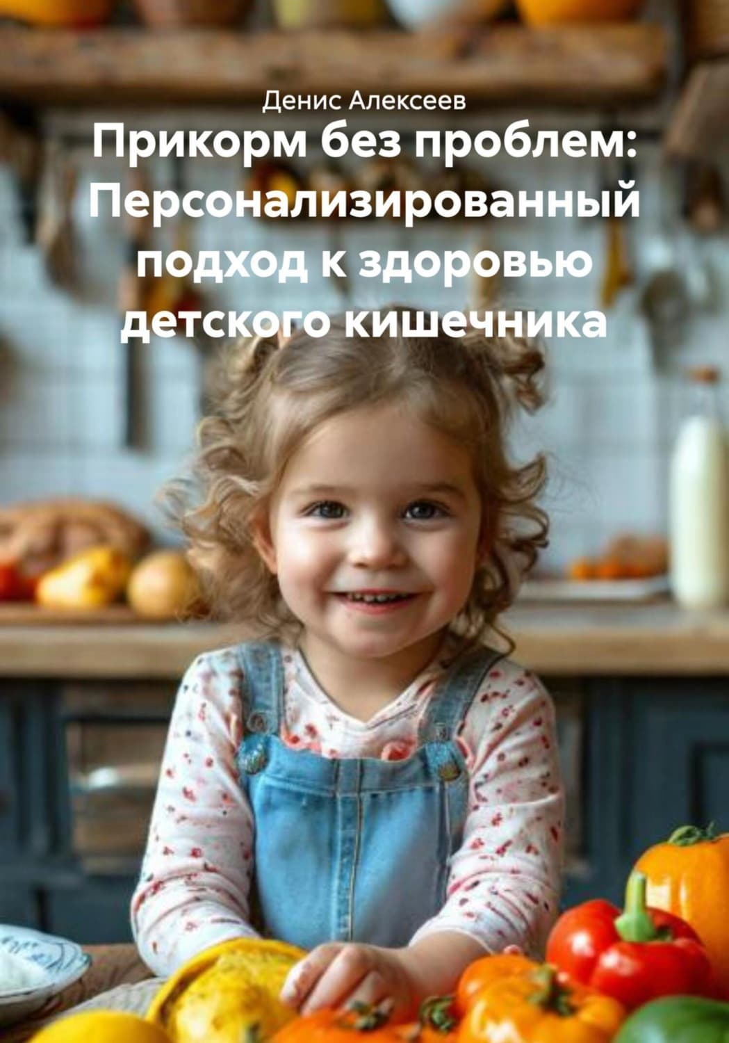 Обложка книги «Прикорм без проблем: Персонализированный подход к здоровью детского кишечника» — Дмитрий Алексеев