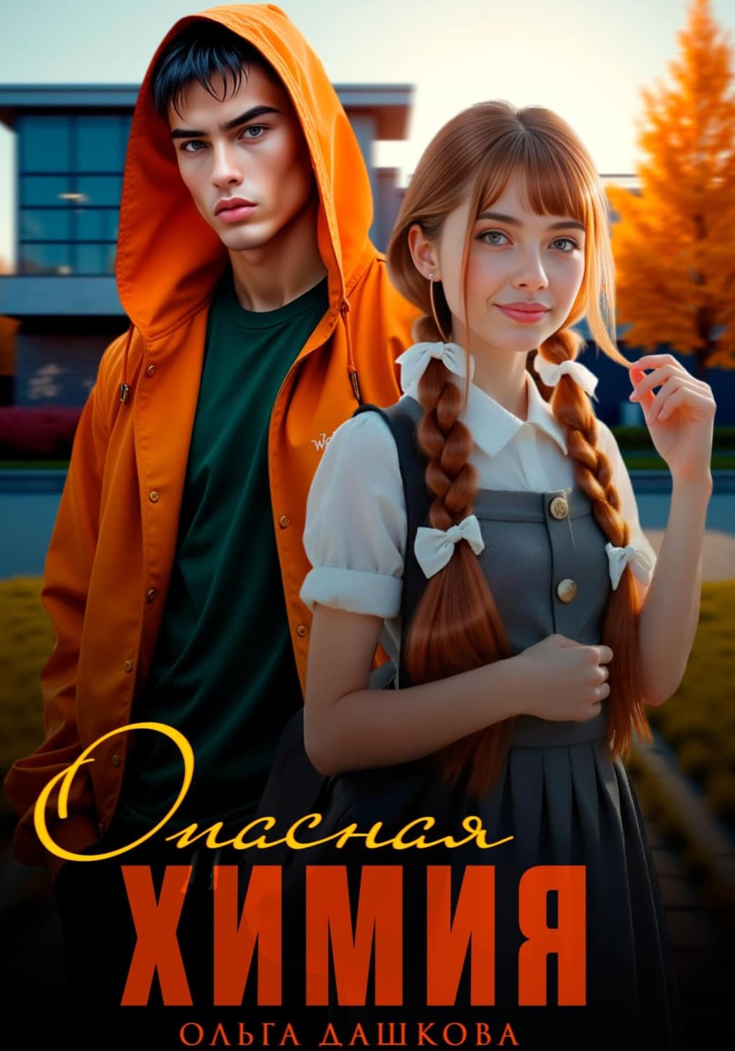 Обложка книги «Опасная Химия» — Ольга Дашкова